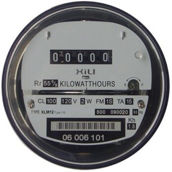 Relógio Light Aumento de Carga elétrica