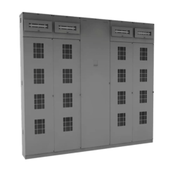 Painel de medição agrupada (PMD) padrão Light instalado em reforma de PC de luz residencial e comercial no RJ.